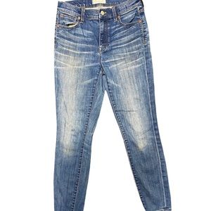 Madewell High Riser Skinny Jeans Blue Size 27‎